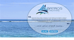 Desktop Screenshot of albatros-yachting.com