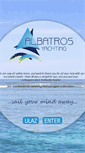 Mobile Screenshot of albatros-yachting.com
